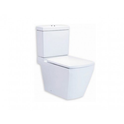 Bồn cầu 2 khối COTTO C17087 nắp êm dòng Tetragon