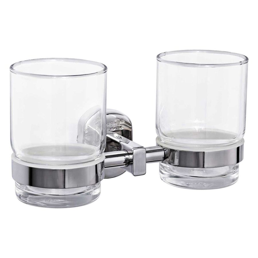 Kệ ly đôi inox 304 Tovashu C4