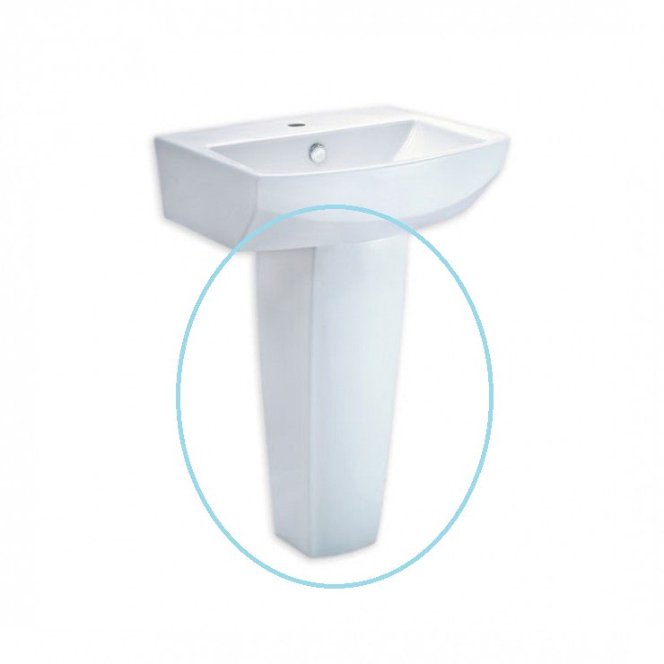 Chân chậu lavabo dài COTTO C4150