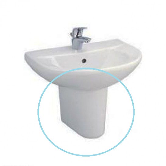 Chân chậu lavabo lửng COTTO C4201