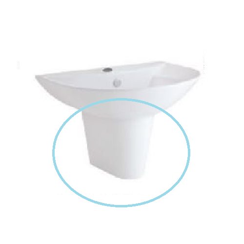 Chân chậu lavabo lửng COTTO C4219