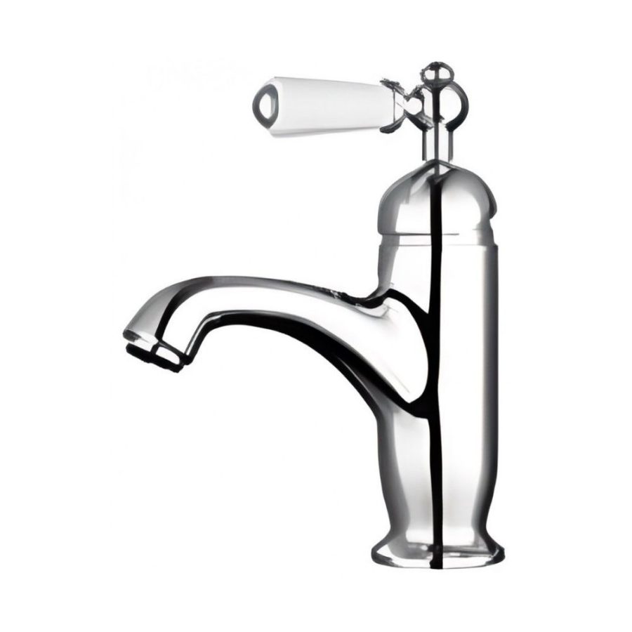 Vòi chậu lavabo nóng lạnh bằng đồng Kanly CHV09