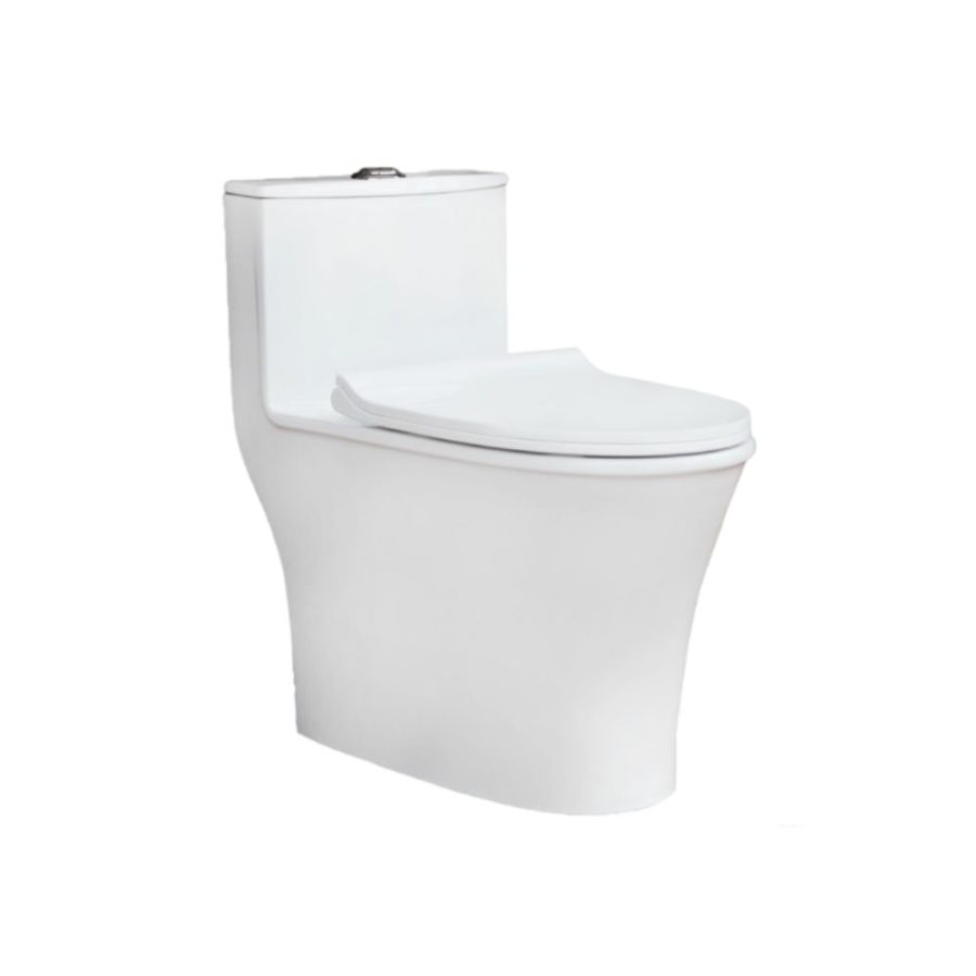 Bồn cầu 1 khối Galaxy Thiên Thanh CK66