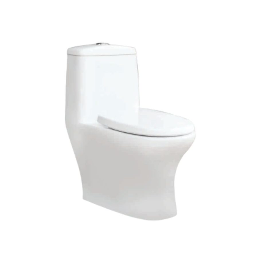Bồn cầu 1 khối River Thiên Thanh CK69
