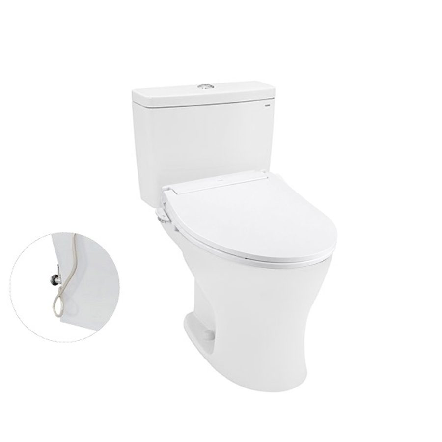 Bồn cầu TOTO CS735DE6 2 khối nắp rửa cơ TCW11S