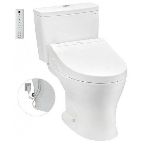 Bồn cầu TOTO CS735DW14 2 khối nắp điện tử Washlet C5 TCF24410AAA