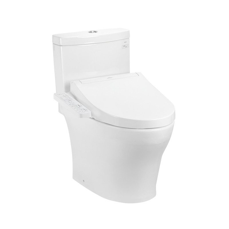 Bồn cầu TOTO CS769CDRW17 2 khối nắp điện tử Washlet C2 TCF23460AAA giấu dây