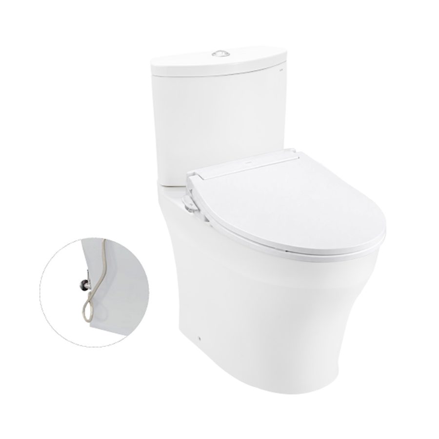 Bồn cầu TOTO CS838DE6 2 khối nắp rửa cơ TCW11S