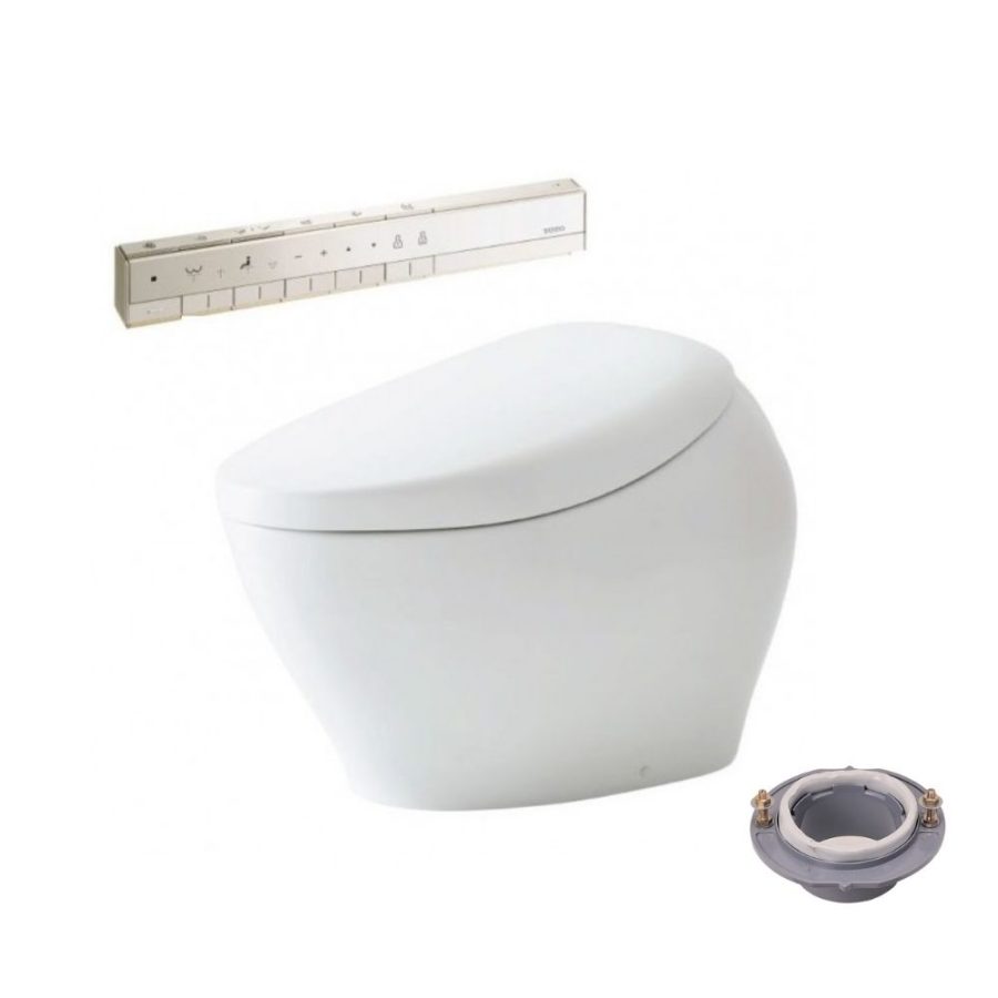 Bồn cầu thông minh TOTO CS900KVT/T53P100VR Neorest NX I bảng điều khiển nickel mờ