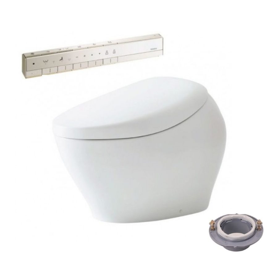 Bồn cầu thông minh TOTO CS901KVT/T53P100VR Neorest NX II bảng điều khiển nickel mờ