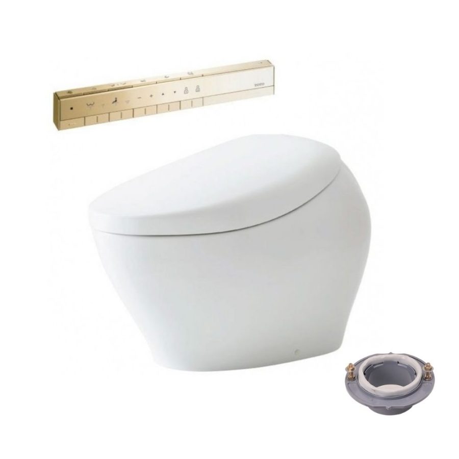 Bồn cầu thông minh TOTO CS901VT/T53P100VR Neorest NX II bảng điều khiển bạc