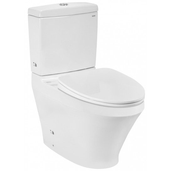 Bồn cầu 2 khối TOTO CS945PDT10 nắp đóng êm TC395VS thoát ngang