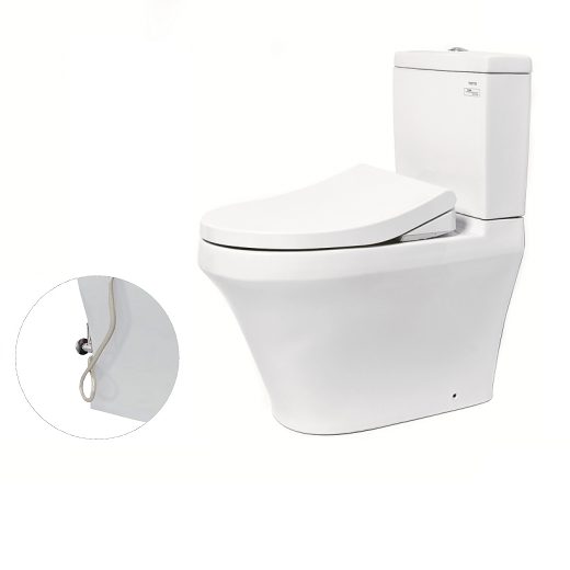 Bồn cầu TOTO CS948DE4 2 khối nắp rửa cơ TCW1211A