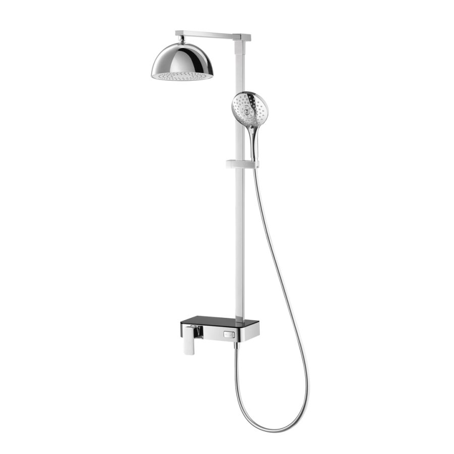 Bộ sen cây COTTO CT2242W nóng lạnh bát tròn có loa Bluetooth