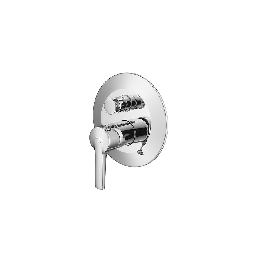 Van điều chỉnh âm tường COTTO CT2267A nóng lạnh kèm van dừng 2 đường nước Linio
