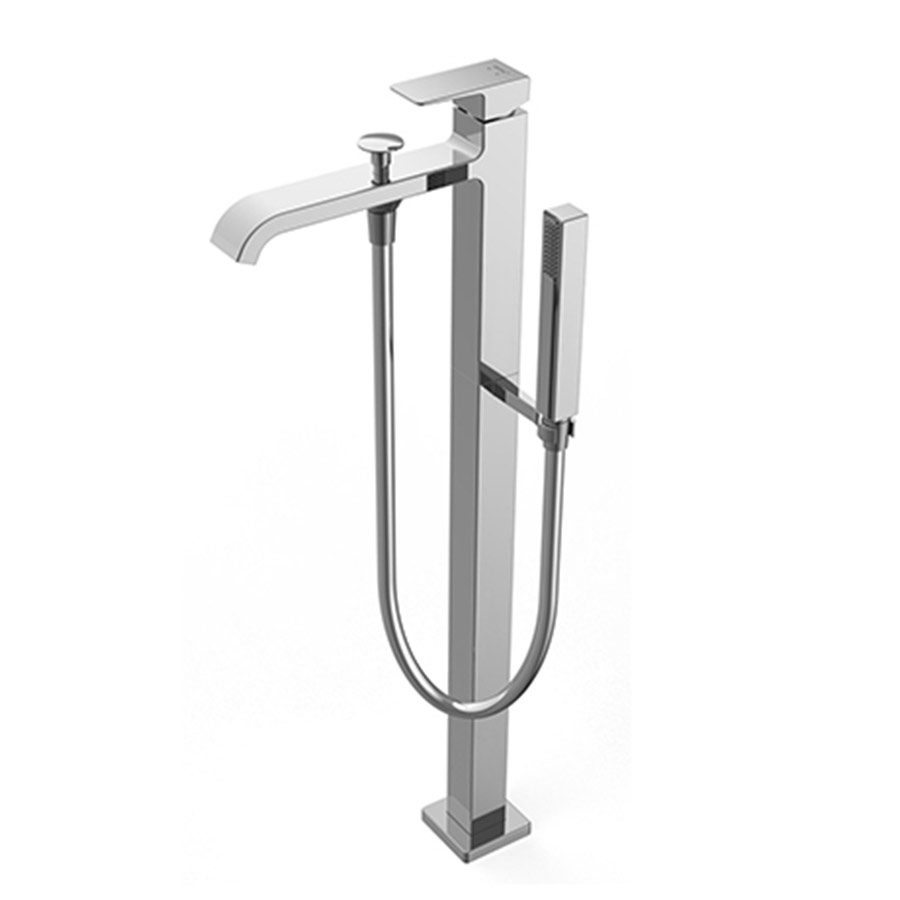Bộ vòi xả bồn tắm COTTO CT329AXZ44 nóng lạnh gắn sàn Sonata