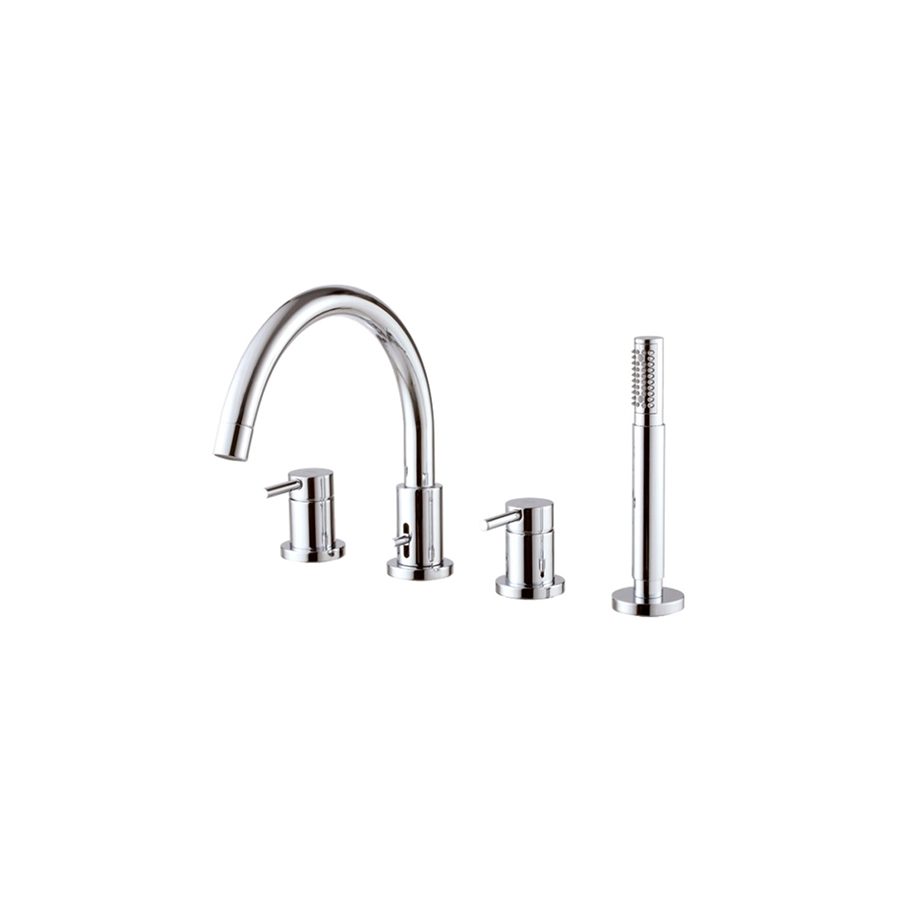 Bộ vòi xả bồn tắm COTTO CT337AS45 4 lỗ nóng lạnh xây bệ Anthony