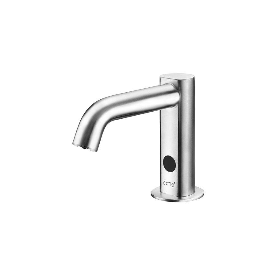 Vòi chậu lavabo COTTO CT4924DC#SA cảm ứng nước lạnh dùng pin