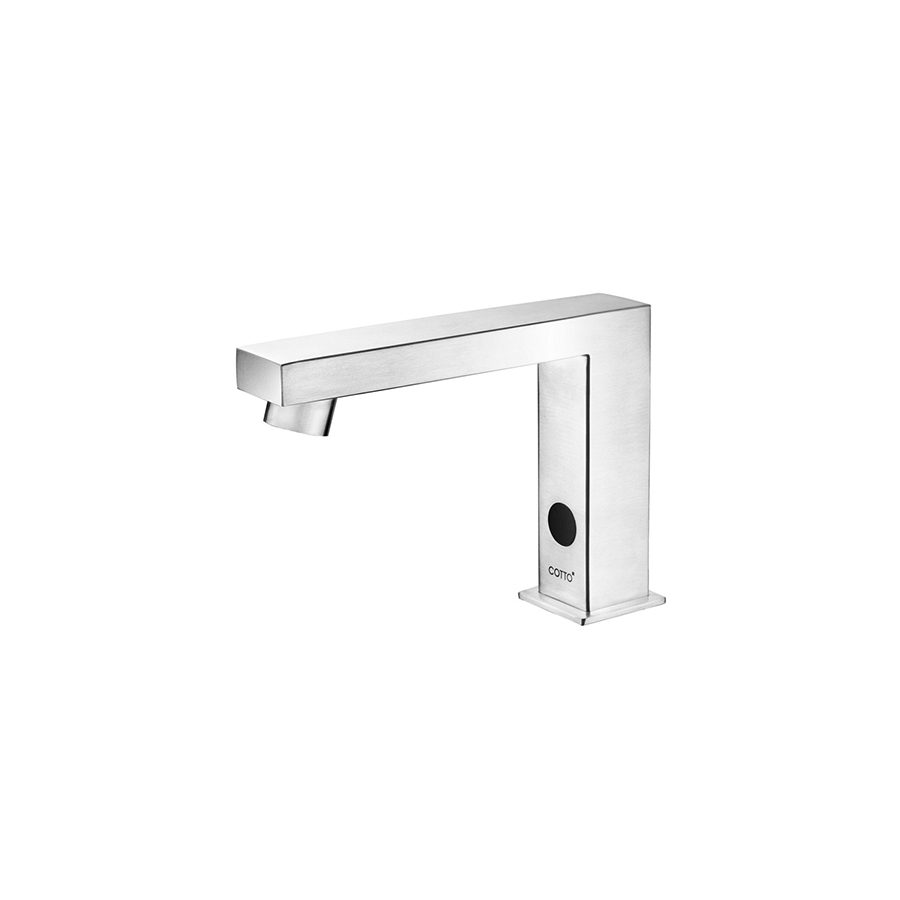 Vòi chậu lavabo COTTO CT4925DC#SA cảm ứng nước lạnh dùng pin