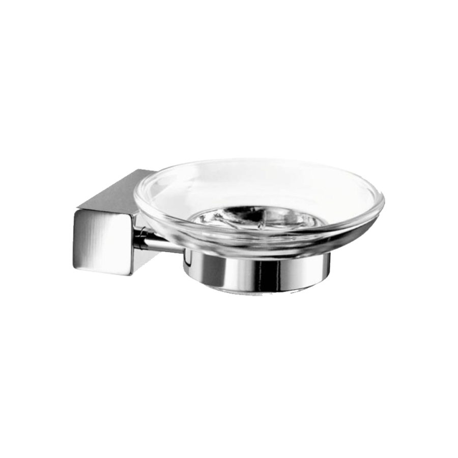 Lô xà bông COTTO CT885(HM) Square kèm theo khay thủy tinh