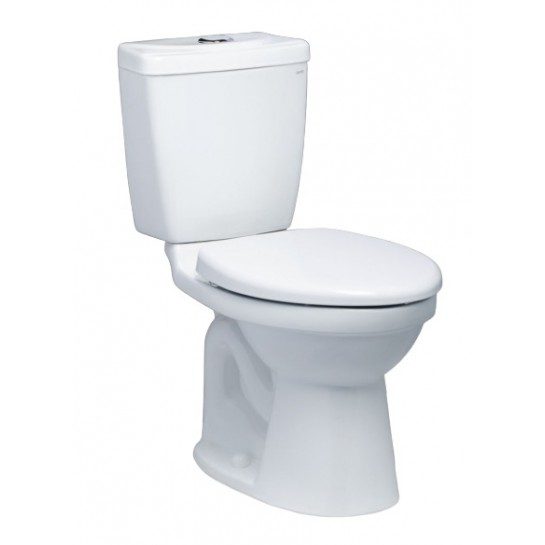 Bồn cầu 2 khối Caesar CTS1325 nắp êm