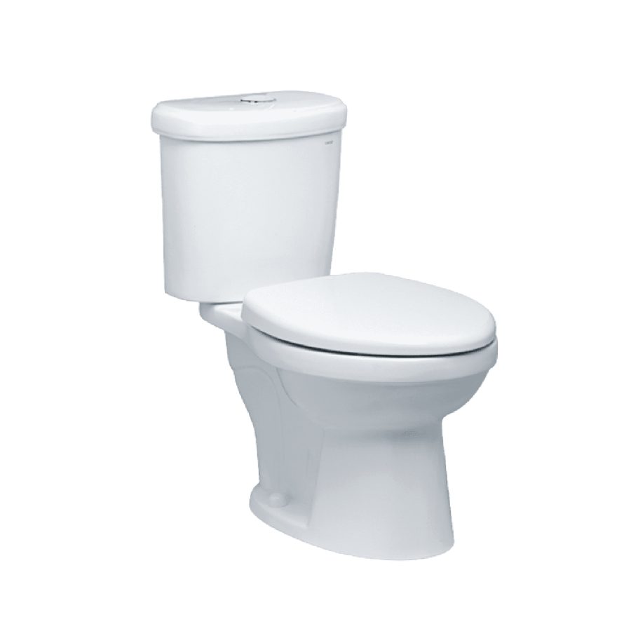 Bồn cầu 2 khối Caesar CTS1338 nắp êm