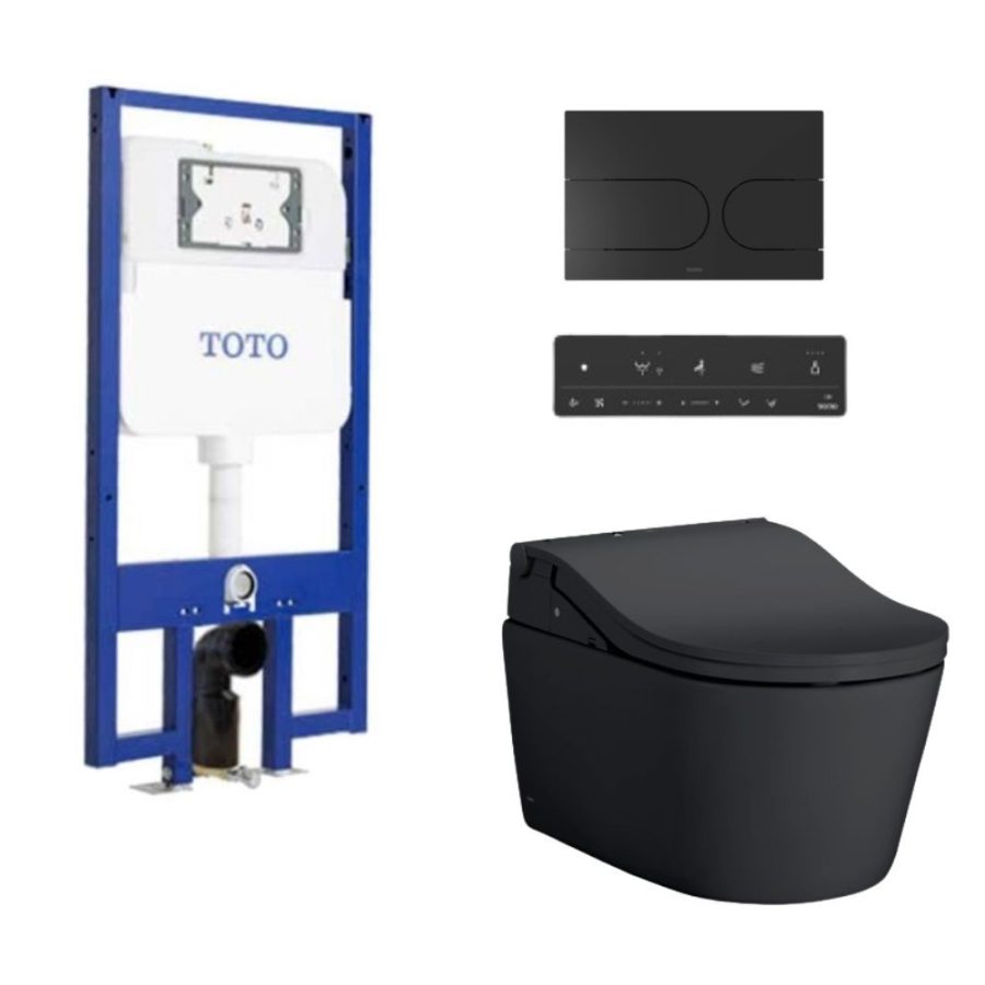 Bồn cầu treo tường điện tử RW (giấu dây) TOTO CW542EME5UMBL/TCF801EBZ#MBL/WH172AT/MB175M#B