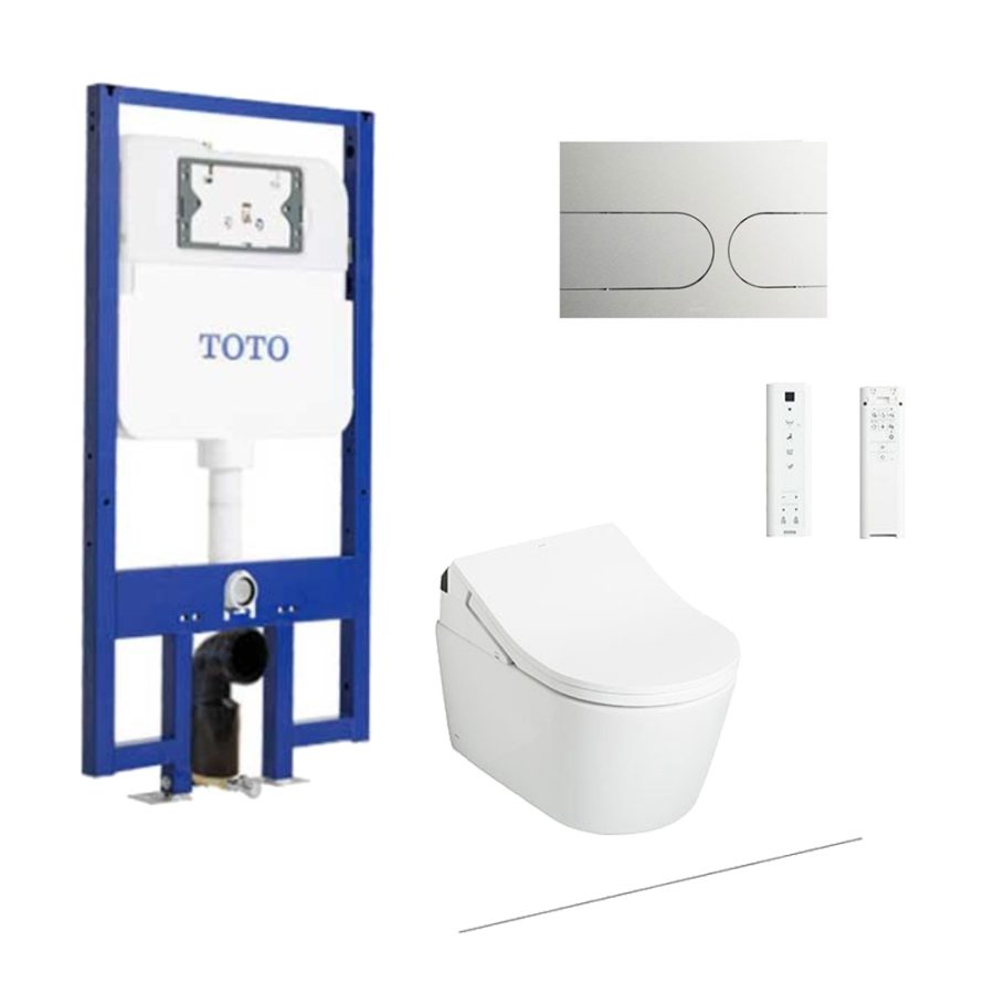 Bồn cầu treo tường điện tử RX (giấu dây) xả tự động TOTO CW542HME5U/TCF795C2Z/WH172AAT/MB175M#SS