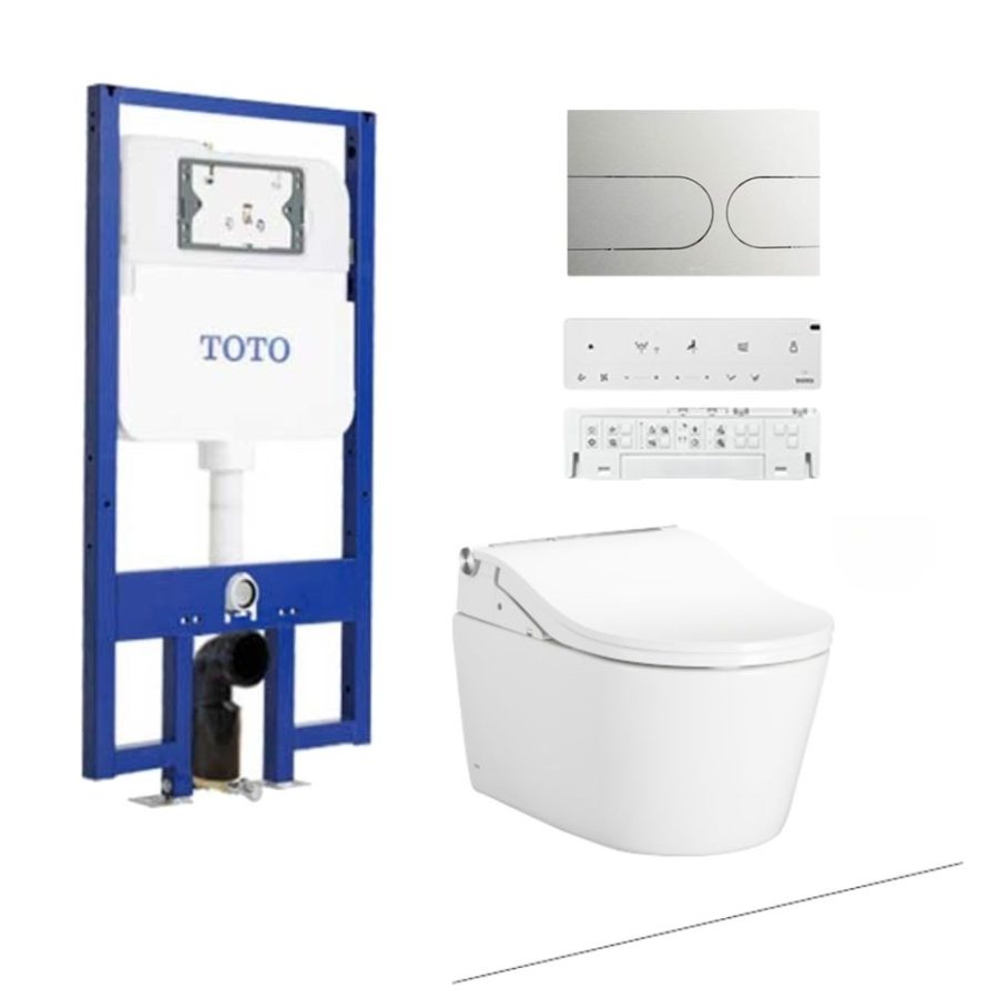 Bồn cầu treo tường điện tử RW (giấu dây) TOTO CW542HME5U/TCF801EZ/WH172AT/MB175M#SS