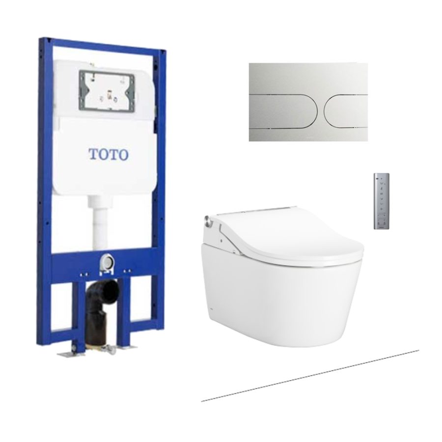 Bồn cầu treo tường điện tử RW (giấu dây) TOTO CW542HME5U/TCF801CZ/WH172AT/MB175M#SS