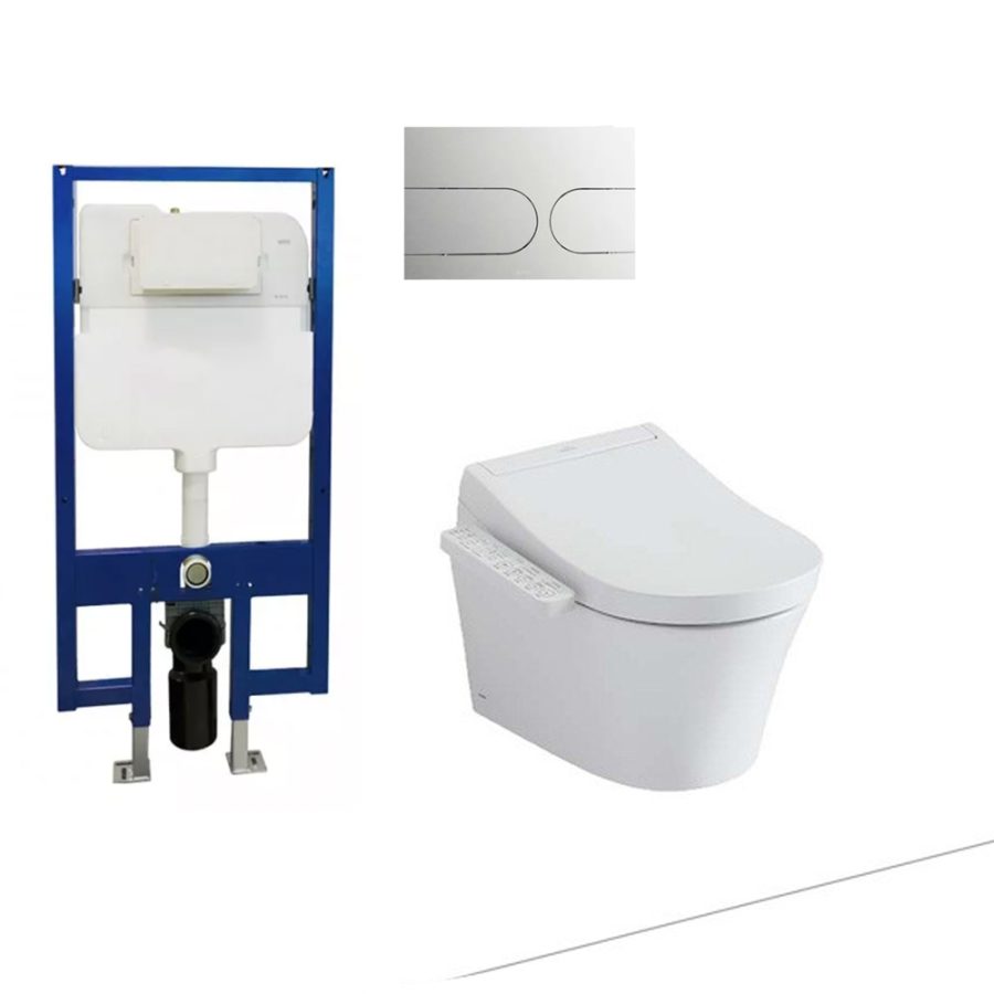 Bồn cầu treo tường điện tử TOTO CW553/TCF33320GAA/WH172A/MB175M#SS