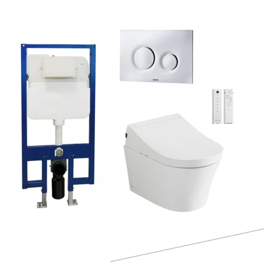 Bồn cầu treo tường điện tử TOTO CW553/TCF34320GAA/WH172A/MB174P#SS