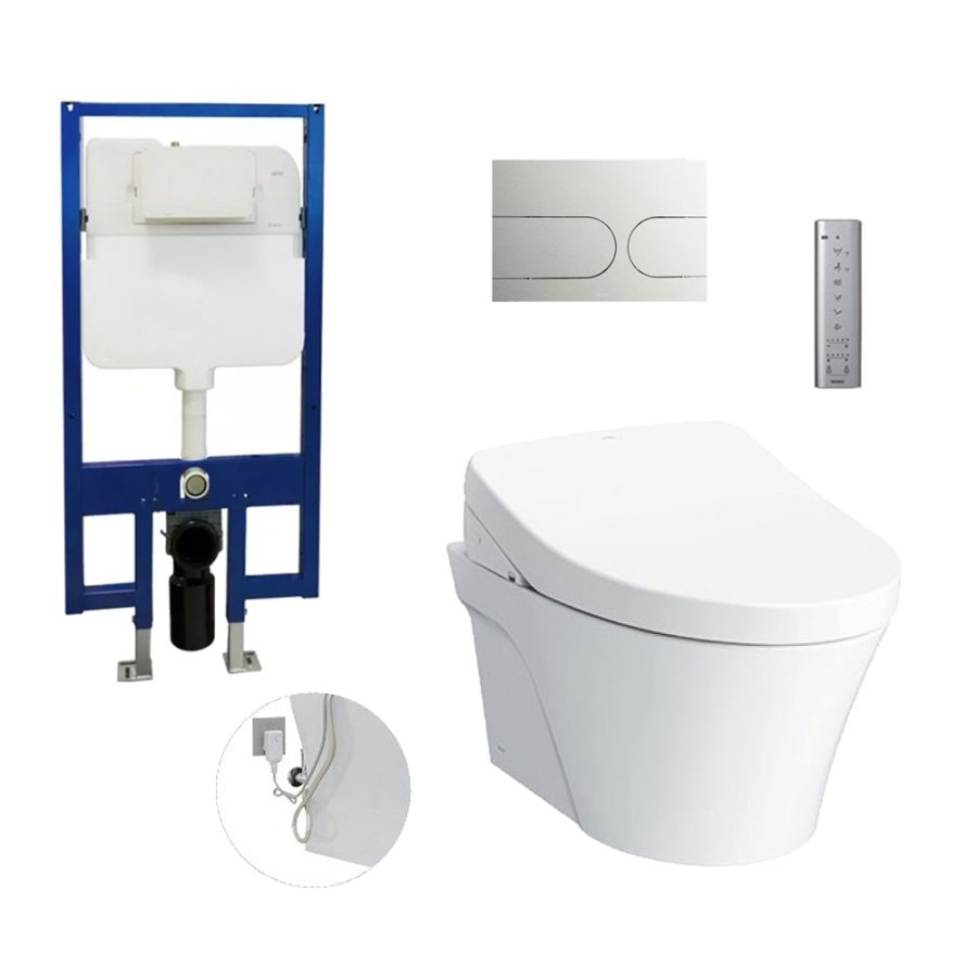 Bồn cầu treo tường điện tử S7 TOTO CW822RA/TCF4911Z/WH172A/MB175M#SS