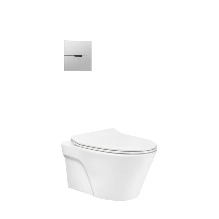 Bồn cầu treo tường nắp êm van xả cảm ứng TOTO CW822RFVA1/TC600VS#W/TREF35L2A/WH005A