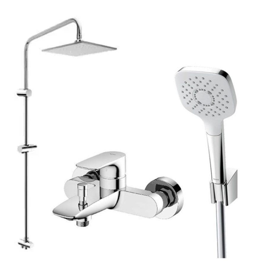Bộ sen cây nóng lạnh TOTO DM907C1S/TBG04302VA/TBW02005A