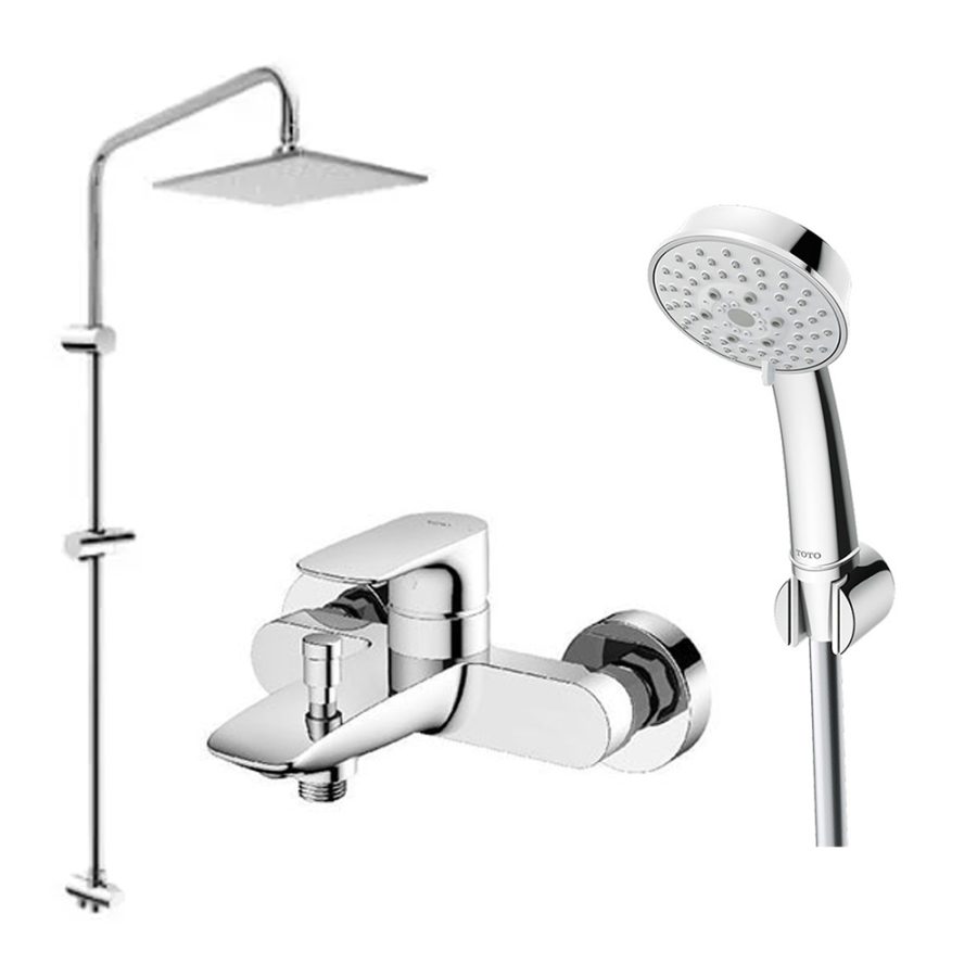 Bộ sen cây nóng lạnh TOTO DM907C1S/TBG04302VA/TBW03002B