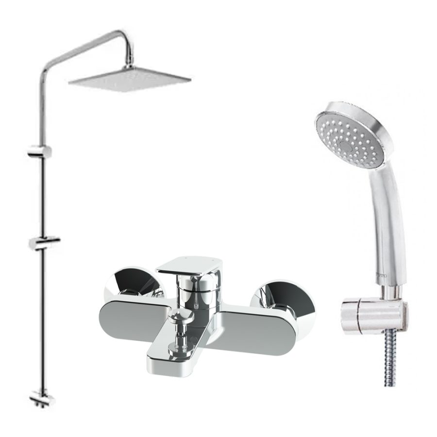Bộ sen cây nóng lạnh TOTO DM907C1S/TTMR302V/DGH104ZR