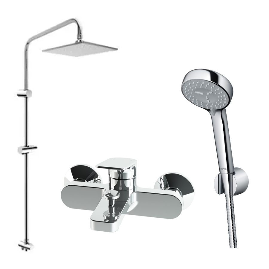 Bộ sen cây nóng lạnh TOTO DM907C1S/TTMR302V/TBW07012A