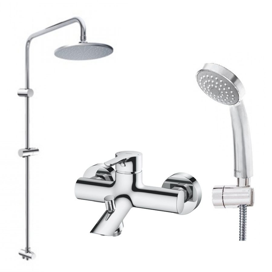 Bộ sen cây tắm nóng lạnh TOTO DM907CS/TBS01302V/DGH104ZR