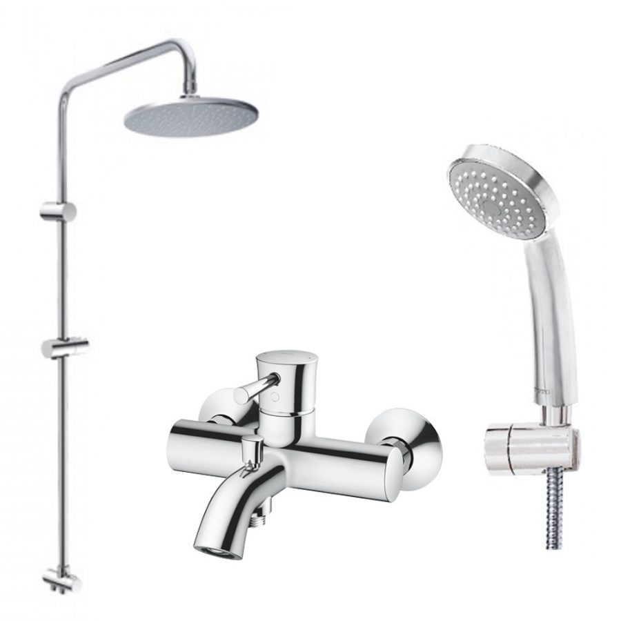 Bộ sen cây tắm nóng lạnh TOTO DM907CS/TBS02302V/DGH104ZR