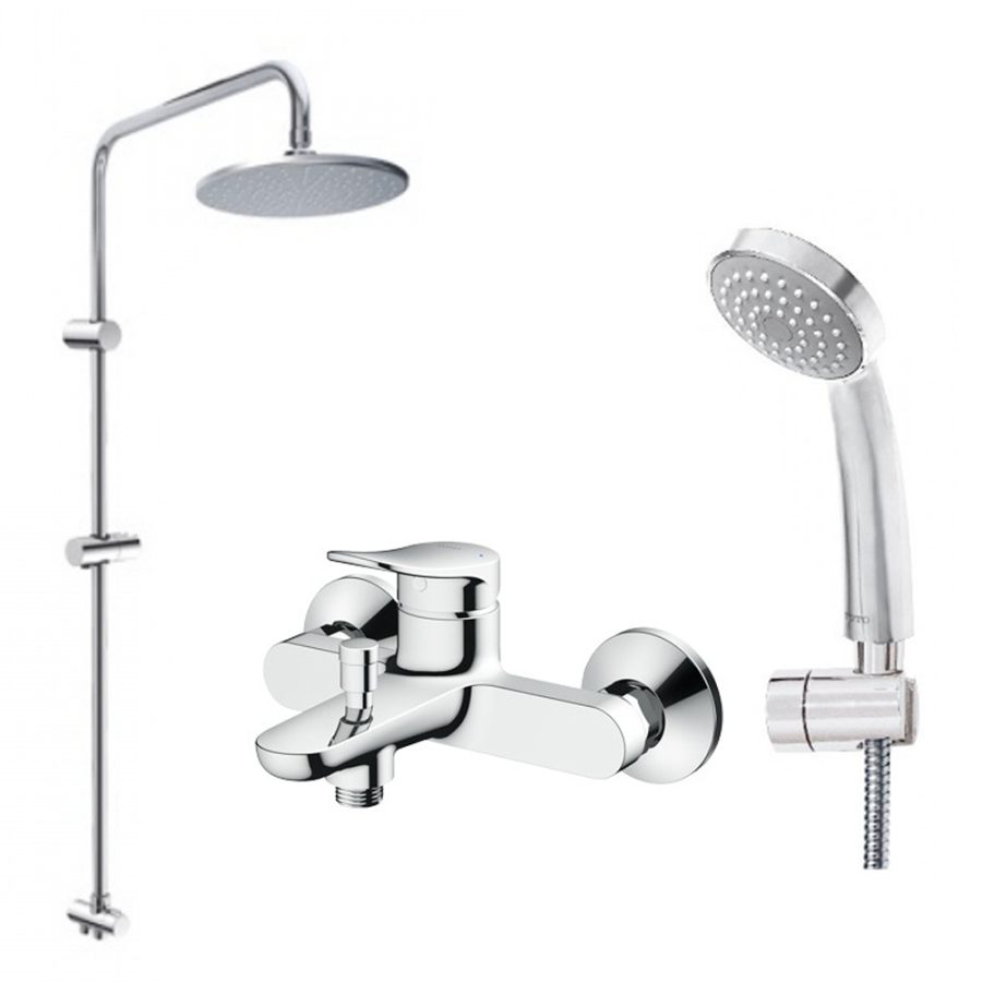 Bộ sen cây tắm nóng lạnh TOTO DM907CS/TBS04302V/DGH104ZR