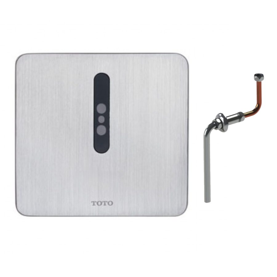 Van xả tiểu TOTO DUE126UE/VM2L051Z cảm ứng dùng điện kèm ống nối