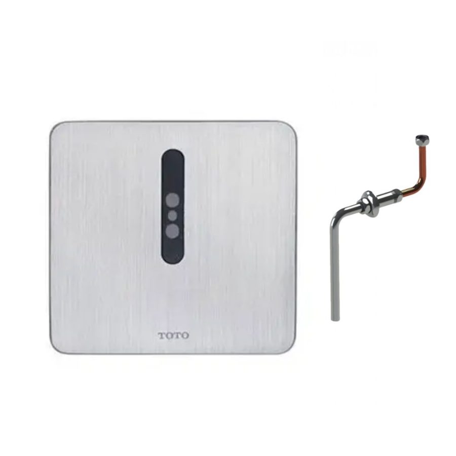 Van xả tiểu TOTO DUE126UEA/VM2L037Z cảm ứng dùng điện kèm ống nối