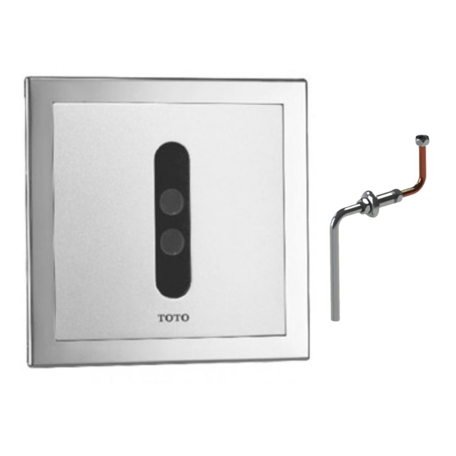 Van xả tiểu TOTO DUE126UPEA/VM2L037Zcảm ứng dùng điện kèm ống nối