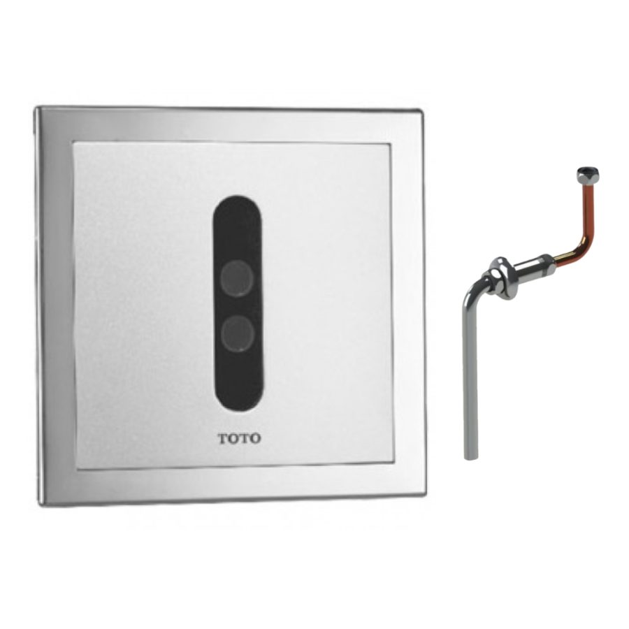 Van xả tiểu TOTO DUE126UPEA/VM2L051Z cảm ứng dùng điện kèm ống nối