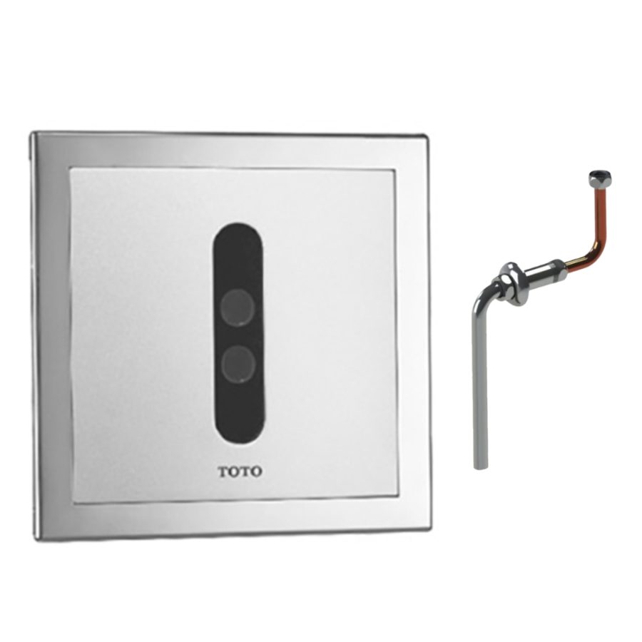 Van xả tiểu TOTO DUE126UPKA/VM2L051Z cảm ứng dùng pin kèm ống nối