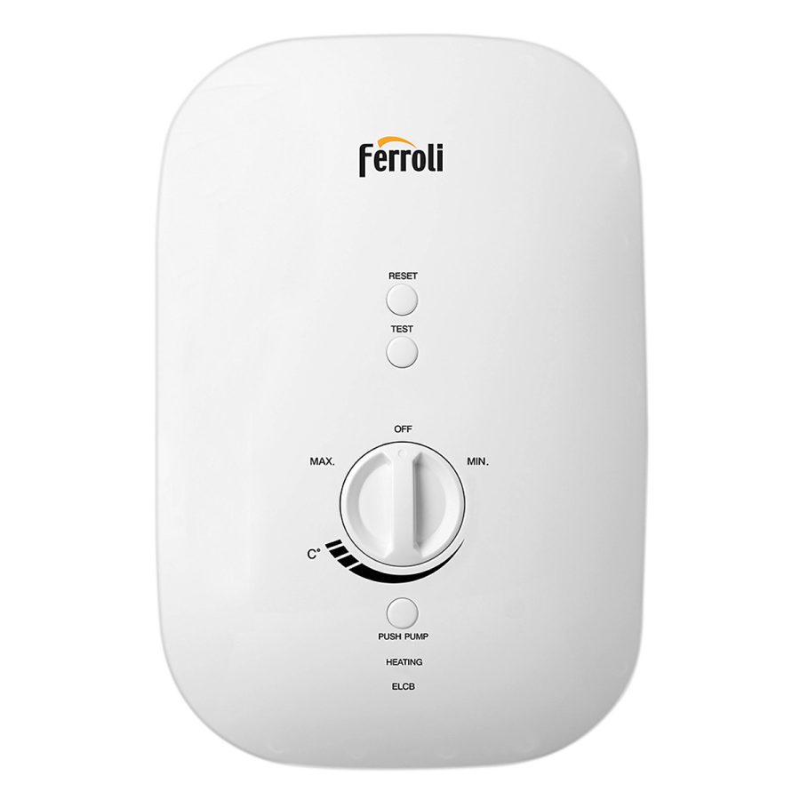 Máy nước nóng trực tiếp Ferroli Divo SSP bơm tăng áp