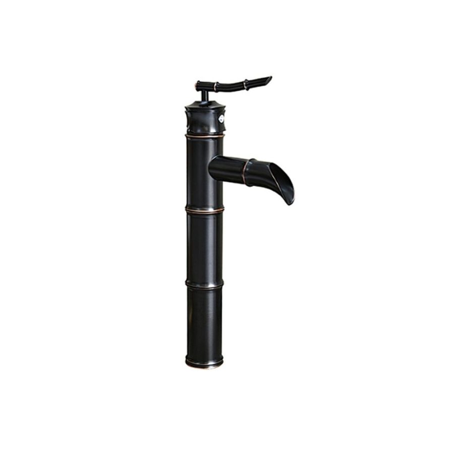 Vòi chậu lavabo nóng lạnh bằng đồng Kanly GCA02B