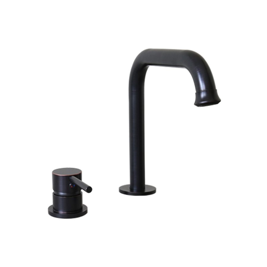 Vòi lavabo bằng đồng âm bàn nóng lạnh KANLY GCC40B