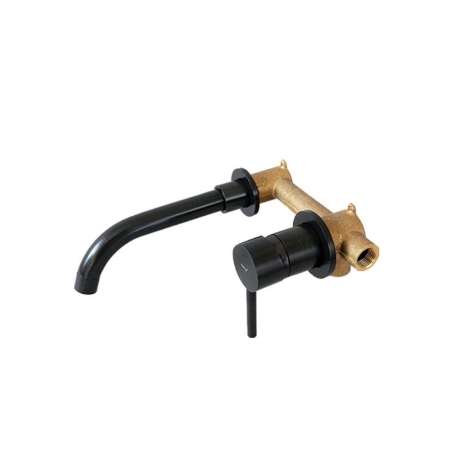 Vòi âm tường nóng lạnh bằng đồng Kanly GCT04B